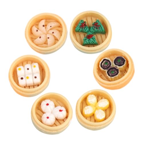 Toyvian 6 Stück Kitchen Accessories mutfak aksesuarları küchenaccecoires küche armaturen tischdeko esstisch Mini-Basteldekore Mini Dampfgarer Miniatur -Lebensmittelspielzeug Harz Toyvian 6 Stück Kitchen Accessories mutfak aksesuarları küchenaccecoires küche armaturen tischdeko esstisch Mini-Basteldekore Mini Dampfgarer Miniatur -Lebensmittelspielzeug Harz von Toyvian