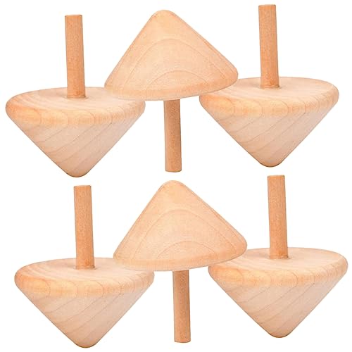 Toyvian 6 Stück Kreiselspielzeug Aus Holz Kinderspielzeug Kreiselspielzeug Für Bastelsets Aus Holz Für Basteln Für Im Alter Von 4-8 Jahren Versorgen Toyvian 6 Stück Kreiselspielzeug Aus Holz Kinderspielzeug Kreiselspielzeug Für Bastelsets Aus Holz Für Basteln Für Im Alter Von 4-8 Jahren Versorgen von Toyvian