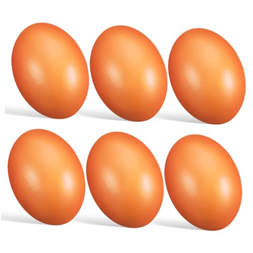 Toyvian Realistische Simulation Holzeier Für Hühner Dekorationen Faux Eier Für Toyvian Realistische Simulation Holzeier Für Hühner Dekorationen Faux Eier Für von Toyvian