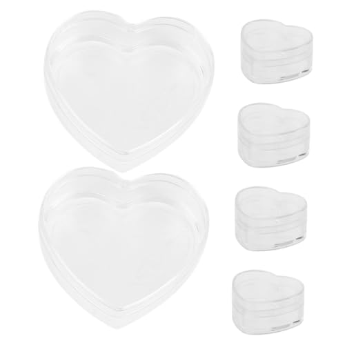 Toyvian 6 Stück Mini Herzform Aufbewahrungsboxen Teiliges für Miniaturhäuser Dekorative Miniaturszenen und Puppenhaus Zubehör für Kleine Gegenstände und Kreative Dekoration Toyvian 6 Stück Mini Herzform Aufbewahrungsboxen Teiliges für Miniaturhäuser Dekorative Miniaturszenen und Puppenhaus Zubehör für Kleine Gegenstände und Kreative Dekoration von Toyvian