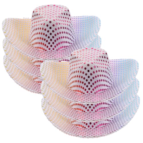 Toyvian 6 Stück Mini Western Cowgirl Hüte aus Kleine Bunte Miniaturhüte für Puppenhaus DIY Bastelarbeiten Kuchen Dekoration Wiederverwendbar Robust und Modisch Toyvian 6 Stück Mini Western Cowgirl Hüte aus Kleine Bunte Miniaturhüte für Puppenhaus DIY Bastelarbeiten Kuchen Dekoration Wiederverwendbar Robust und Modisch von Toyvian