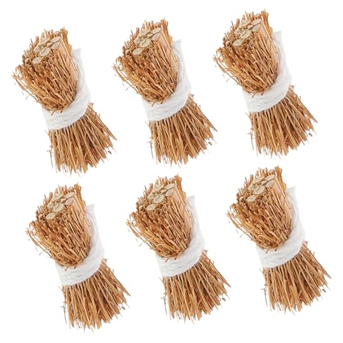Toyvian 6stücke Miniatur Heuballen Dekoration Für Puppenhäuser Sandtisch Und Fotografie Vielseitige Accessoires Für Garten Und Party-Dekoration Toyvian 6stücke Miniatur Heuballen Dekoration Für Puppenhäuser Sandtisch Und Fotografie Vielseitige Accessoires Für Garten Und Party-Dekoration von Toyvian