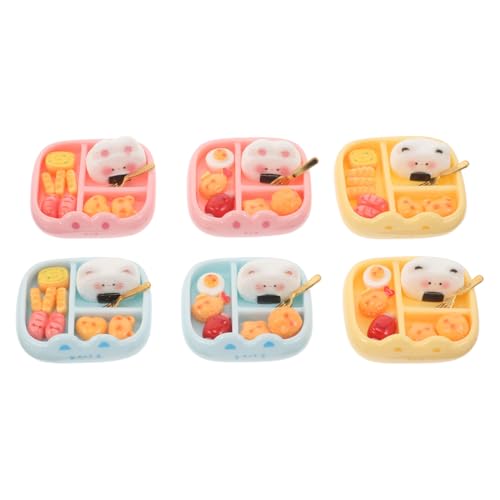 Toyvian 6 Stück Niedliche Resin Food Dekorationen für Puppenhäuser Simulation von Japanischen Essensmodellen für Kreative Mini Szenen Toyvian 6 Stück Niedliche Resin Food Dekorationen für Puppenhäuser Simulation von Japanischen Essensmodellen für Kreative Mini Szenen von Toyvian