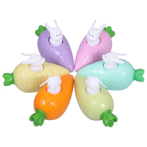 Toyvian 6 Stück Ostern-Rückziehautos Karotten-Rückziehhasenauto Reibungsbetriebene Tierautos Spielzeugautos Aus Kunststoff Für Osterkörbchenfüller Partyzubehör Toyvian 6 Stück Ostern-Rückziehautos Karotten-Rückziehhasenauto Reibungsbetriebene Tierautos Spielzeugautos Aus Kunststoff Für Osterkörbchenfüller Partyzubehör von Toyvian