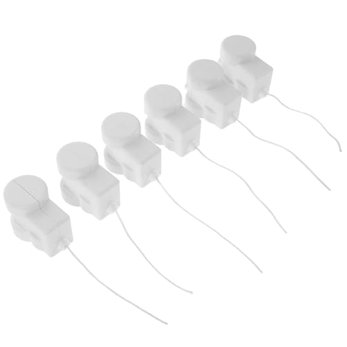 Toyvian 6 Stück Plüschspielzeug Zugfaden Vibrationsmotor Robuste Plastikmechanik für DIY Stofftiere Einfache Installation für Kreative Bastelprojekte von Toyvian