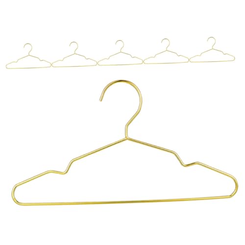 Toyvian 6stücke Goldene Mini-kleiderbügel Für Puppenbekleidung Zum Aufhängen Von Puppenkleidern Babybekleidung Und Schmuck Leicht Und Tragbar Für Puppenhaus Und Spielzeug Toyvian 6stücke Goldene Mini-kleiderbügel Für Puppenbekleidung Zum Aufhängen Von Puppenkleidern Babybekleidung Und Schmuck Leicht Und Tragbar Für Puppenhaus Und Spielzeug von Toyvian