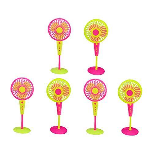 Toyvian 6 Stück Puppenhaus-Fan für kinderspielzeug Kid Toys Toys Kleiner Lüfter Kind TUT so, als würde es Mini-Hausventilator Ornament-Fan Plastik Toyvian 6 Stück Puppenhaus-Fan für kinderspielzeug Kid Toys Toys Kleiner Lüfter Kind TUT so, als würde es Mini-Hausventilator Ornament-Fan Plastik von Toyvian