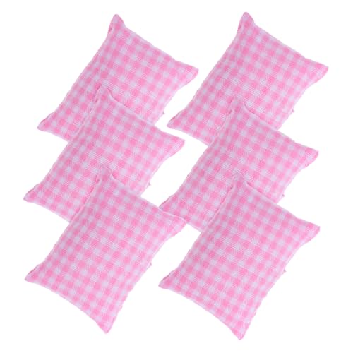 Toyvian 6stücke Teiliges Miniatur Kissen Für Puppenhäuser Niedliche Couchkissen Für Mini Möbel Dekoration Und Zubehör Für Spielzeughäuser Kinderspielzeug Maßstab Toyvian 6stücke Teiliges Miniatur Kissen Für Puppenhäuser Niedliche Couchkissen Für Mini Möbel Dekoration Und Zubehör Für Spielzeughäuser Kinderspielzeug Maßstab von Toyvian