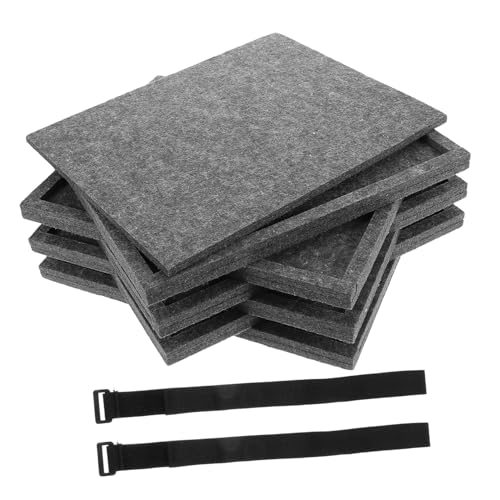 Toyvian 6 Stück Puzzleteilplatte runde Aufkleber Gewindekonverter Mini-Aufkleber Puzzlesortierplatte Filztrennwand stapelbare Tabletts Puzzle-Tabletts zum Sortieren gefühlt Dark Grey Toyvian 6 Stück Puzzleteilplatte runde Aufkleber Gewindekonverter Mini-Aufkleber Puzzlesortierplatte Filztrennwand stapelbare Tabletts Puzzle-Tabletts zum Sortieren gefühlt Dark Grey von Toyvian