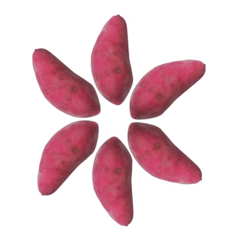 Toyvian 6 Stück Realistische Künstliche Süßkartoffeln Teiliges Dekorative Schaumstoff Gemüsemodelle Vielseitige Fotografie Requisiten Pflegeleicht für Küchen und Fensterschmuck Toyvian 6 Stück Realistische Künstliche Süßkartoffeln Teiliges Dekorative Schaumstoff Gemüsemodelle Vielseitige Fotografie Requisiten Pflegeleicht für Küchen und Fensterschmuck von Toyvian