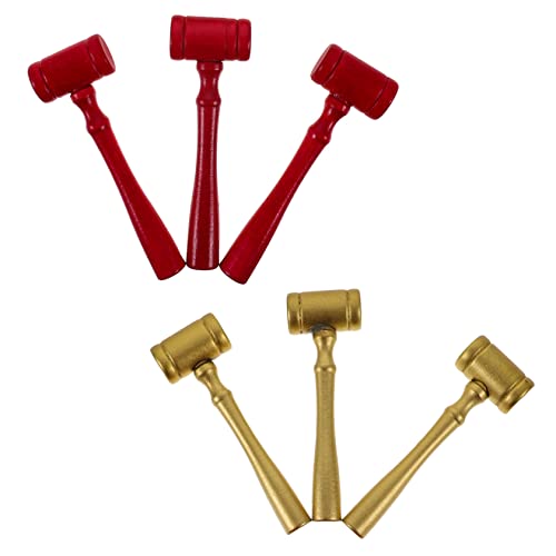 Toyvian 6 Stück Richter Hammer für Bretter Menschen Spiele aufblasbarer Hammer holzspielzeug kinderspielzeug Holzhammer Richterhammer Hammer für Richter Toyvian 6 Stück Richter Hammer für Bretter Menschen Spiele aufblasbarer Hammer holzspielzeug kinderspielzeug Holzhammer Richterhammer Hammer für Richter von Toyvian