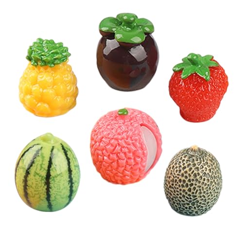 Toyvian 6 Stück Mini-obstdekor Aus Kunstharz Exquisite Simulierte Ornamente Zum Basteln Von Handyhüllen Und Rahmen Toyvian 6 Stück Mini-obstdekor Aus Kunstharz Exquisite Simulierte Ornamente Zum Basteln Von Handyhüllen Und Rahmen von Toyvian