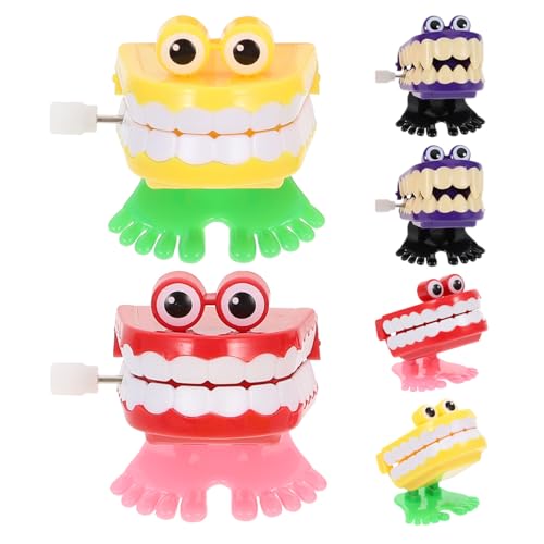 Toyvian 6 Stück Spielzeugsprungspielzeug Aufziehspielzeug Halloween- - lustige Halloween-Spielzeuge für aufwinden Party- - Partygunst Abs von Toyvian