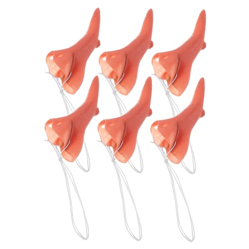 Toyvian 6 Stück Teiliges Hexennasen aus Leichtem Vinyl Realistische Halloween Kostüm Nasen für Party Karneval Cosplay und Grusel Rollenspiele Vielseitige Fake Prop Nasen für Frauen und von Toyvian
