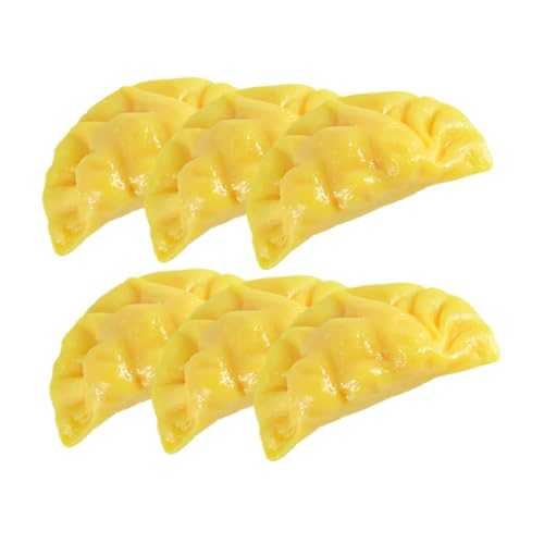 Toyvian 6 Stück Teiliges Künstliches Dumpling Modell Realistische Strapazierfähige Dekoration für Küche Tisch Restaurant Supermarkt Hotel und Kindergarten Langlebig Farbecht Lebensnahe Toyvian 6 Stück Teiliges Künstliches Dumpling Modell Realistische Strapazierfähige Dekoration für Küche Tisch Restaurant Supermarkt Hotel und Kindergarten Langlebig Farbecht Lebensnahe von Toyvian