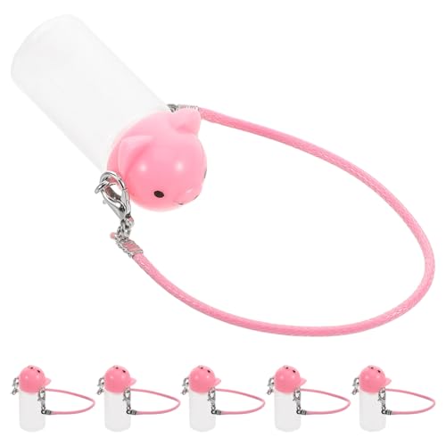 Toyvian 6 Stück Teiliges Miniatur Kleine Isolierte Wasserflaschen Mini-wasserkocher Modelle für Puppenhausdekoration und Rollenspiel von Toyvian