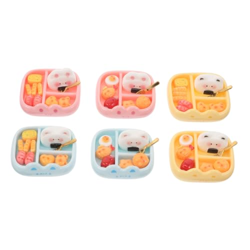 Toyvian 6 Stück Teiliges Miniatur Puppenhaus Sushi aus Resin Realistische Miniatur Lebensmittelboxen Niedliche Lunch Dekorationen für Puppenhaus Vielseitige Essensspielzeug Accessoires Toyvian 6 Stück Teiliges Miniatur Puppenhaus Sushi aus Resin Realistische Miniatur Lebensmittelboxen Niedliche Lunch Dekorationen für Puppenhaus Vielseitige Essensspielzeug Accessoires von Toyvian