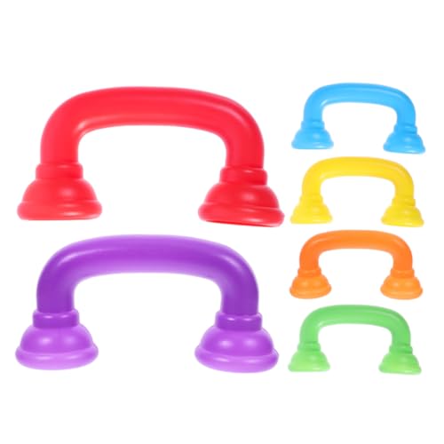 Toyvian 6 Stück Teiliges Realistisches Telefonspielzeug aus Kunststoff Simulation Hörgerät für Sprachentwicklung Flüstertelefon mit Akustischem Feedback Lernspielzeug für Kindergarten und von Toyvian