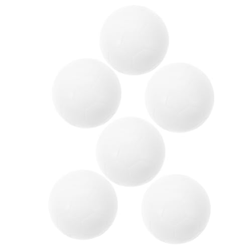 Toyvian Ersatz-mini-fußbälle Für Den Tischfußballtisch Kleiner Fußball Für Kinder Und Erwachsene 6er-Pack von Toyvian