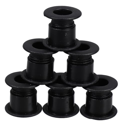 Toyvian 6 Stück Tischfußballlager Kickertischteile Tabletop Fußballspiel Fußball-Tischdekoration Zubehör für Kickertische PVC Black Toyvian 6 Stück Tischfußballlager Kickertischteile Tabletop Fußballspiel Fußball-Tischdekoration Zubehör für Kickertische PVC Black von Toyvian