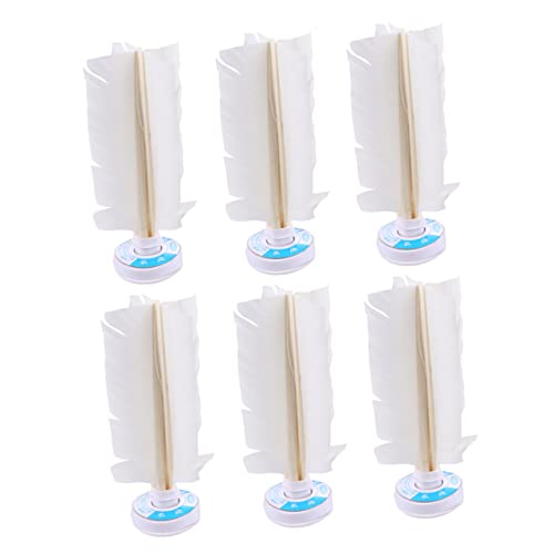 Toyvian 6 Stück Trainingsfederball Federball für Fußübungen Badminton Shuttlecock Federball treten Turnier Federbälle treten Fitness-Federball Chinesischer traditioneller Federball Weiß Toyvian 6 Stück Trainingsfederball Federball für Fußübungen Badminton Shuttlecock Federball treten Turnier Federbälle treten Fitness-Federball Chinesischer traditioneller Federball Weiß von Toyvian