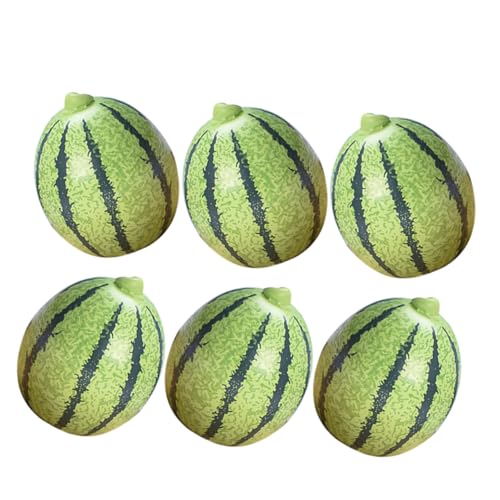 Toyvian Kleiner Wassermelonen Ornamente 6 Stücke aus Kunstharz für Puppenhäuser und Miniatur Szenen Künstliche Miniaturfrüchte für Dekoration und Spielzeug Toyvian Kleiner Wassermelonen Ornamente 6 Stücke aus Kunstharz für Puppenhäuser und Miniatur Szenen Künstliche Miniaturfrüchte für Dekoration und Spielzeug von Toyvian