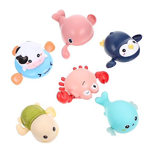 Toyvian 6 Stück Wasserspielzeug interaktives badewannenspielzeug Babygeschenk spielzeughandys für Babys Toy aufziehspielzeug Cartoon-Kinderspielzeug Plastik Toyvian 6 Stück Wasserspielzeug interaktives badewannenspielzeug Babygeschenk spielzeughandys für Babys Toy aufziehspielzeug Cartoon-Kinderspielzeug Plastik von Toyvian