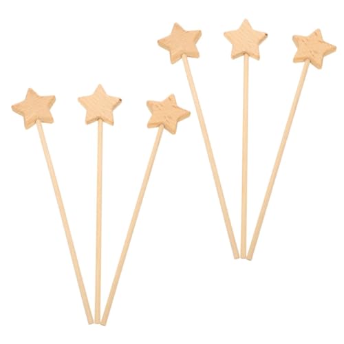 Toyvian 6 Stück Zauberstab Leer Leuchtstäbe Masse Unbemalter Feenstab Sternenfee Zauberstäbe Miniatur Schaumstoff-glühstäbchen Party Feenstab-malstab Sternenstab Leuchtstab Neon Holz Toyvian 6 Stück Zauberstab Leer Leuchtstäbe Masse Unbemalter Feenstab Sternenfee Zauberstäbe Miniatur Schaumstoff-glühstäbchen Party Feenstab-malstab Sternenstab Leuchtstab Neon Holz von Toyvian