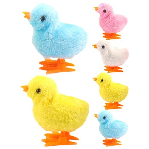 Toyvian 6 Stücke Küken Aufziehspielzeug Neuheit Gefüllt Plüsch Huhn Hüpfen Aufzieh Spielzeug Für Kinder Süßes Huhn Spielzeug Für Kinder Osterei Osterkorb Füller Party Favors Toyvian 6 Stücke Küken Aufziehspielzeug Neuheit Gefüllt Plüsch Huhn Hüpfen Aufzieh Spielzeug Für Kinder Süßes Huhn Spielzeug Für Kinder Osterei Osterkorb Füller Party Favors von Toyvian