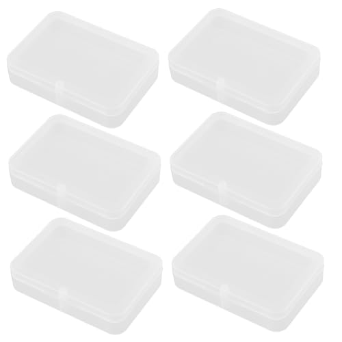 Toyvian Aufbewahrungsbox Für Spielkarten 6 Stück Plastikkartenbox Poker-ausweishalter Rechteckig Pp-Material Ohne Design Toyvian Aufbewahrungsbox Für Spielkarten 6 Stück Plastikkartenbox Poker-ausweishalter Rechteckig Pp-Material Ohne Design von Toyvian