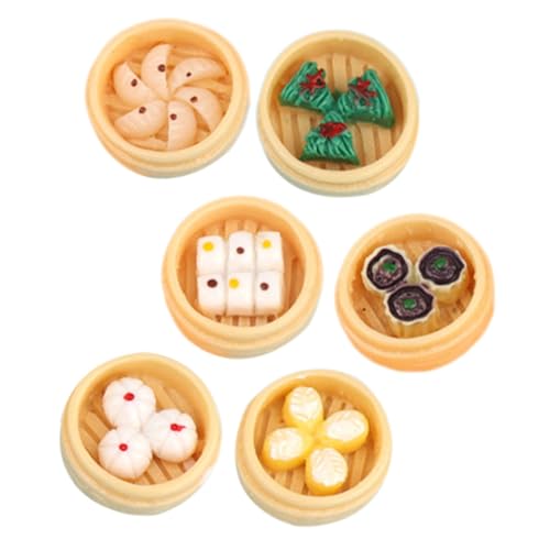 Toyvian 6 Stücke Mini-dampfbrötchen Mini Dampfgarer Mini-Food-Requisite Miniatur-lebensmittelspielzeug Miniaturfutter Modelle Für Gedämpfte Brötchen Mini Spiel Essen Mini-basteldekore Harz Toyvian 6 Stücke Mini-dampfbrötchen Mini Dampfgarer Mini-Food-Requisite Miniatur-lebensmittelspielzeug Miniaturfutter Modelle Für Gedämpfte Brötchen Mini Spiel Essen Mini-basteldekore Harz von Toyvian