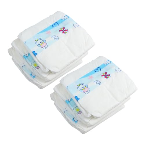 Toyvian 6-teiliges Puppenhaus-Badezimmer Babypuppen-Windeln Spielzeug-zubehör Sichere Anziehwindeln Für Jungen Und Mädchen Rollenspiel-Spielzeug Toyvian 6-teiliges Puppenhaus-Badezimmer Babypuppen-Windeln Spielzeug-zubehör Sichere Anziehwindeln Für Jungen Und Mädchen Rollenspiel-Spielzeug von Toyvian