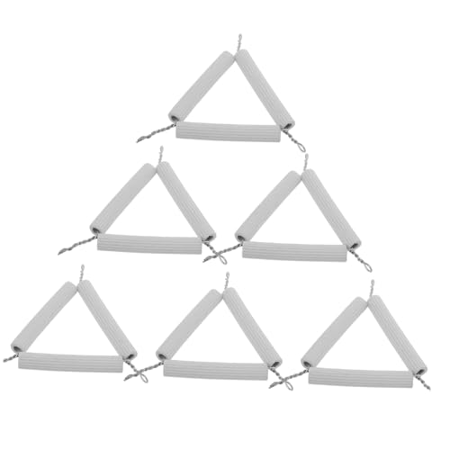 Toyvian 6 Stücke Labor Tiegel Dreieck Dreieckige Ton Rack Eisen Draht Für Chemie Experimente Toyvian 6 Stücke Labor Tiegel Dreieck Dreieckige Ton Rack Eisen Draht Für Chemie Experimente von Toyvian