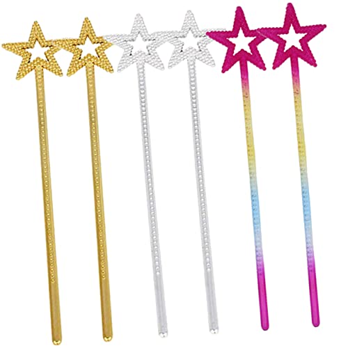 Toyvian 6 Teiliges Pentagramm Feenstab Set Engel Puppe Kinderplatz Mädchenkleidung Bekleidung Mädchenspielzeug Fee Cosplay Requisiten Feenstab Für Mädchen Feenkostüm Toyvian 6 Teiliges Pentagramm Feenstab Set Engel Puppe Kinderplatz Mädchenkleidung Bekleidung Mädchenspielzeug Fee Cosplay Requisiten Feenstab Für Mädchen Feenkostüm von Toyvian
