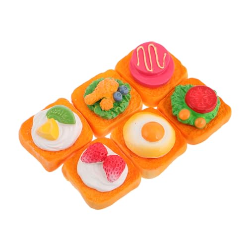Toyvian 6stücke Miniatur Lebensmittel Dekorationen Sandwich Frühstück Für Fotografie Und Kunstprojekte Kreative Lebensmittel Requisiten Toyvian 6stücke Miniatur Lebensmittel Dekorationen Sandwich Frühstück Für Fotografie Und Kunstprojekte Kreative Lebensmittel Requisiten von Toyvian