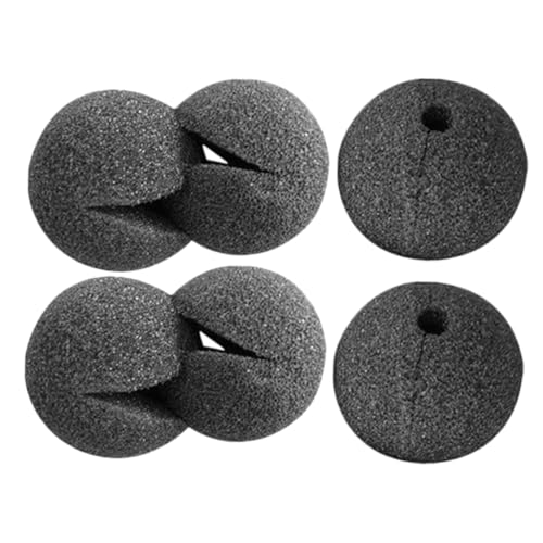 Toyvian 6-teiliges Clown-nasen-schaumstoffset Für Halloween-partydekorationen Schwarzes Schwamm-nasen-Set Toyvian 6-teiliges Clown-nasen-schaumstoffset Für Halloween-partydekorationen Schwarzes Schwamm-nasen-Set von Toyvian