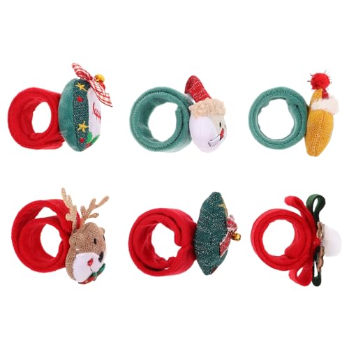 Toyvian 6 x Weihnachts-Schlagarmbänder: Weihnachts-Schnapparmband, Party- , Weihnachts-Schlagbänder, Weihnachtsmann-Kranz, Rentier-Weihnachtsdekorationen Toyvian 6 x Weihnachts-Schlagarmbänder: Weihnachts-Schnapparmband, Party- , Weihnachts-Schlagbänder, Weihnachtsmann-Kranz, Rentier-Weihnachtsdekorationen von Toyvian