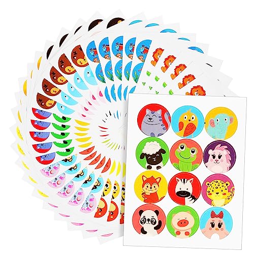Toyvian 60 Blatt Verhaltensaufkleber belohnung tiersticker Adhesive geschenkpakete plastiktüte bettwäsche kleine ästhetische Aufkleber Mini-Sticker für Kupferplattenaufkleber Toyvian 60 Blatt Verhaltensaufkleber belohnung tiersticker Adhesive geschenkpakete plastiktüte bettwäsche kleine ästhetische Aufkleber Mini-Sticker für Kupferplattenaufkleber von Toyvian