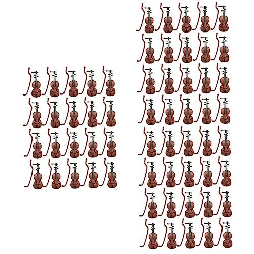 Toyvian 60 Sätze Mini-Geige Modelle Von Musikinstrumenten Weihnachtsgeige Modelle Miniatur-puppenhausdekoration Miniatur-holzgeige Mini-Musikinstrument Plastik Weihnachten Zubehör Toyvian 60 Sätze Mini-Geige Modelle Von Musikinstrumenten Weihnachtsgeige Modelle Miniatur-puppenhausdekoration Miniatur-holzgeige Mini-Musikinstrument Plastik Weihnachten Zubehör von Toyvian