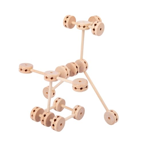 Toyvian Bauen Sie Ihre Fantasie Auf 60-teilige Holzklötze Für Jungen Und Mädchen Konstruktionsspielzeug Für Kleinkinder Handpoliert Für Frühes Lernen Toyvian Bauen Sie Ihre Fantasie Auf 60-teilige Holzklötze Für Jungen Und Mädchen Konstruktionsspielzeug Für Kleinkinder Handpoliert Für Frühes Lernen von Toyvian