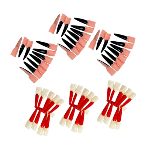 Toyvian Halloween-hexennägel-Set 60-teilig Hexennägel-Abdeckung für Cosplay und Kostüm Toyvian Halloween-hexennägel-Set 60-teilig Hexennägel-Abdeckung für Cosplay und Kostüm von Toyvian