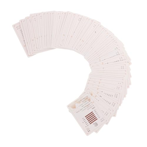 Toyvian 64Er-Packung Ich Ching Gua Pai chinesische Haushaltsgeräte Ich Ching Buch Weissagungswerkzeuge chinesische Reichtumsmünze Messingkion Gartenmünzen Deck mit vielen Dingen Papier Toyvian 64Er-Packung Ich Ching Gua Pai chinesische Haushaltsgeräte Ich Ching Buch Weissagungswerkzeuge chinesische Reichtumsmünze Messingkion Gartenmünzen Deck mit vielen Dingen Papier von Toyvian