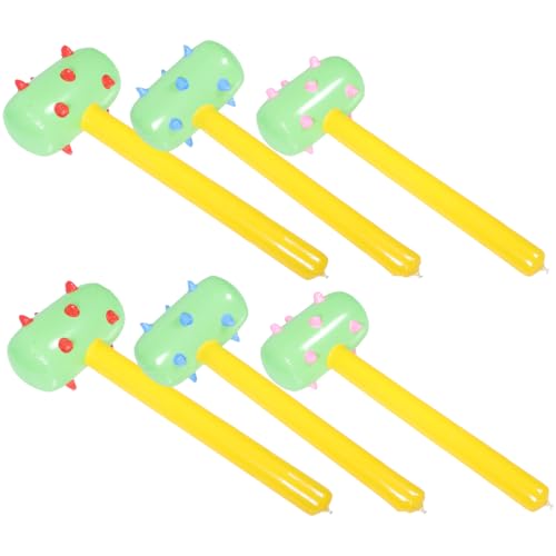 Toyvian Spielzeughammer Für Kinder – 6er-pack Aufblasbare Hämmer Aus Pvc Lustiges Schlagspielzeug Ideal Für Luau Und Tropische Veranstaltungen Toyvian Spielzeughammer Für Kinder – 6er-pack Aufblasbare Hämmer Aus Pvc Lustiges Schlagspielzeug Ideal Für Luau Und Tropische Veranstaltungen von Toyvian