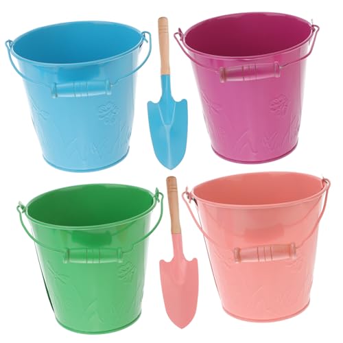 Toyvian 6St Garten Blecheimer Sand Eimer gartenwerkzeug kindernett gartenset strandaccessoire -Strand-Set Strand Accessoires Sandeimer für Eisen Toyvian 6St Garten Blecheimer Sand Eimer gartenwerkzeug kindernett gartenset strandaccessoire -Strand-Set Strand Accessoires Sandeimer für Eisen von Toyvian