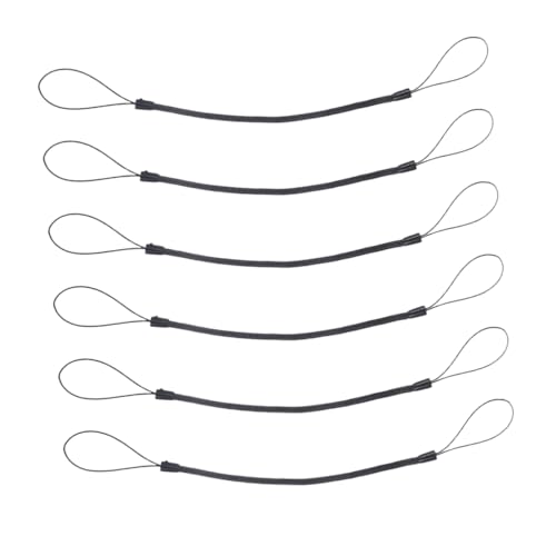 Toyvian 6St Handyriemen Ersatzknopf Tablet Computer Lanyard Ausrüstung Imkerei Werkzeuge Drahtschaber LKW-Ratsche Bausatz Touchscreen Stift Handy Kette Stiftleine Mini-Lanyard Seil Black Toyvian 6St Handyriemen Ersatzknopf Tablet Computer Lanyard Ausrüstung Imkerei Werkzeuge Drahtschaber LKW-Ratsche Bausatz Touchscreen Stift Handy Kette Stiftleine Mini-Lanyard Seil Black von Toyvian
