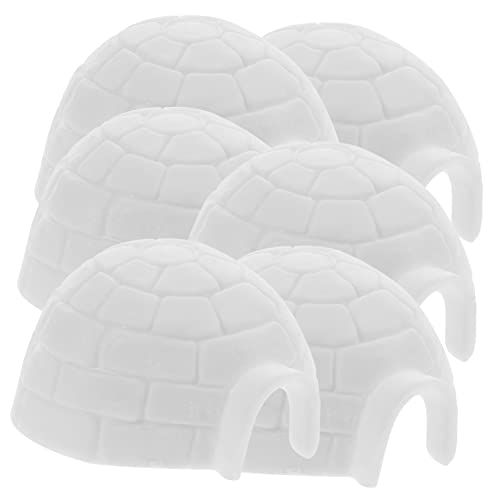 Toyvian 6St Iglu-Modell Miniaturfiguren Figuren für Kinder Plastikmodelle Iglu-Miniatur Antarktis-Figurenspielzeug Mini Eishaus Figuren von Bauernkindern Iglu-Ornamente Iglu-Figuren- Toyvian 6St Iglu-Modell Miniaturfiguren Figuren für Kinder Plastikmodelle Iglu-Miniatur Antarktis-Figurenspielzeug Mini Eishaus Figuren von Bauernkindern Iglu-Ornamente Iglu-Figuren- von Toyvian