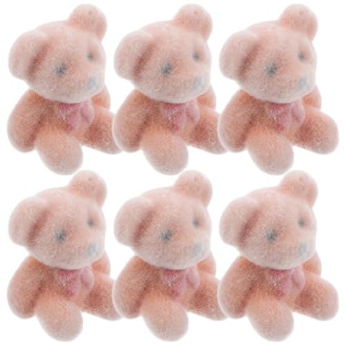 Toyvian 6St Mini-Bärpuppe Wandkalender 2025 großer süßer Kalender 2025 Aufkleber Geburtstagsgeschenke Kindergeburtstag deko Minibären Masse Mini-Kuscheltiere Masse Plastik Light Brown Toyvian 6St Mini-Bärpuppe Wandkalender 2025 großer süßer Kalender 2025 Aufkleber Geburtstagsgeschenke Kindergeburtstag deko Minibären Masse Mini-Kuscheltiere Masse Plastik Light Brown von Toyvian