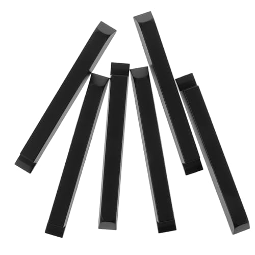 Toyvian Klaviertastenkappen 6 Stück Kunststoff-klaviertasten Ersatz-zubehör-Set Flache Klaviertasten Tastatur-Werkzeuge Sparen Sie Zeit Bei Der Klavierwartung von Toyvian