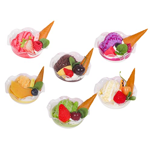 Toyvian 6St Simulations-Dessert-Modell-Requisiten Käsekuchen klare Dessertbecher Gelee-Töpfe Schaufensterdekoration Shop-Dekoration Requisiten für gefälschte Kuchen Hochzeitsdekoration PVC Toyvian 6St Simulations-Dessert-Modell-Requisiten Käsekuchen klare Dessertbecher Gelee-Töpfe Schaufensterdekoration Shop-Dekoration Requisiten für gefälschte Kuchen Hochzeitsdekoration PVC von Toyvian