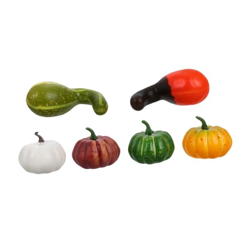 Toyvian 6St Simulationskürbismodell Reifen Halloween Dekoration tischdeko Herbst Deko Kürbis Set Schaufenster Deko Kunstpflanzen Kürbis Basteln Sie Kürbisse zum Bemalen Kürbisstiele Schaum Toyvian 6St Simulationskürbismodell Reifen Halloween Dekoration tischdeko Herbst Deko Kürbis Set Schaufenster Deko Kunstpflanzen Kürbis Basteln Sie Kürbisse zum Bemalen Kürbisstiele Schaum von Toyvian